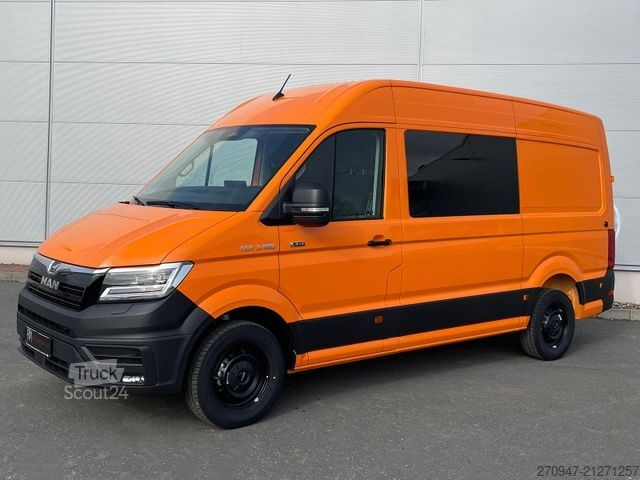 Fourgon tôlé MAN TGE 3.180 L3H3 MIXTO 4x4 STANDHZ ACC LENKRADHZ