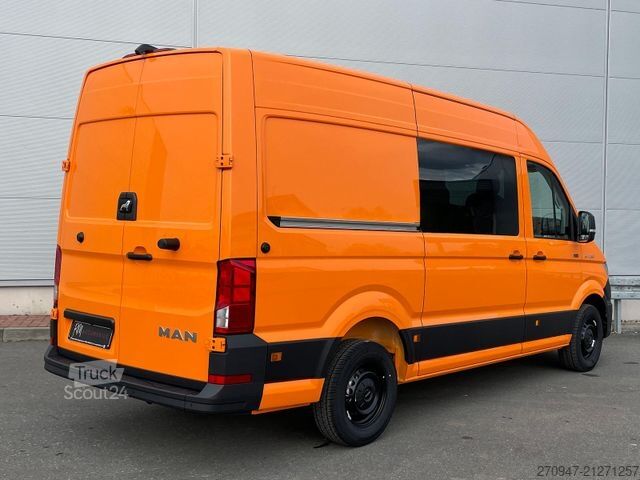 Fourgon tôlé MAN TGE 3.180 L3H3 MIXTO 4x4 STANDHZ ACC LENKRADHZ