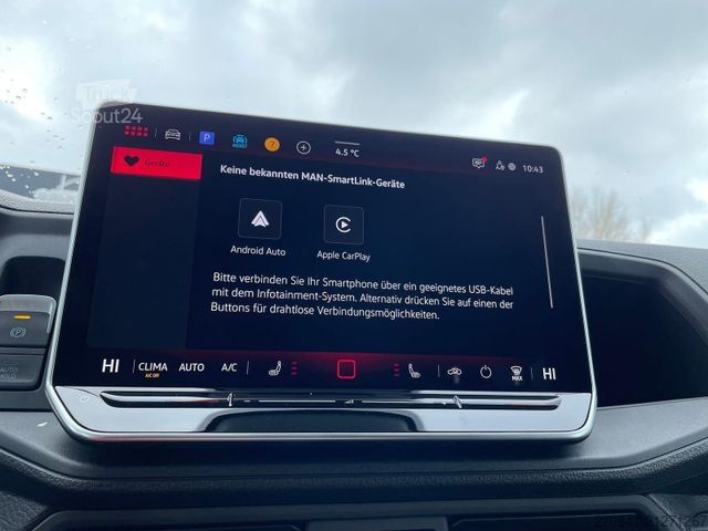 Fourgon tôlé MAN TGE 3.180 L4H3 Kasten 4x4 STANDHZ ACC LENKRADHZ