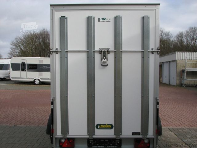 Dėžinė priekaba UNSINN FZ-TECHNIK Kofferanhänger 3,05x1,57x1,94  m, Auffahrklappe