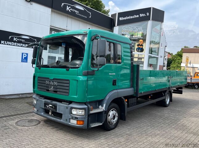 Camião de plataforma MAN TGL 8.180 FG Pritsche Schlafkabine HU neu
