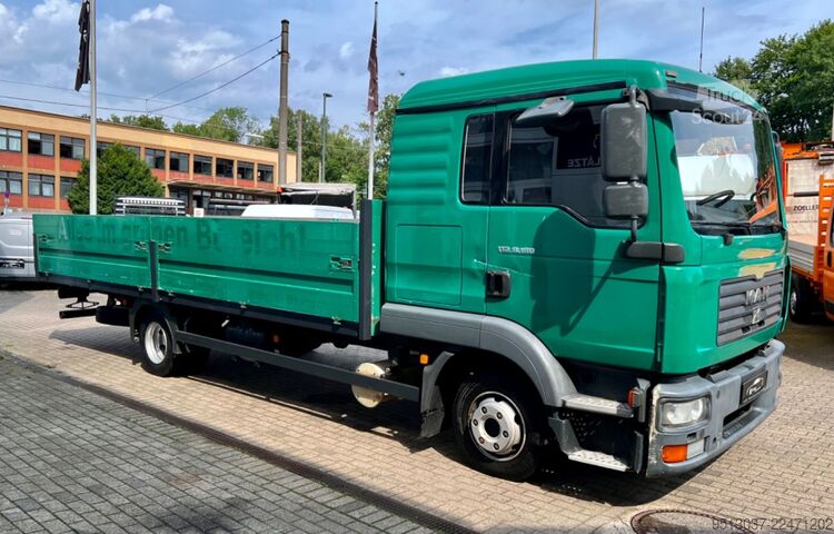 Camião de plataforma MAN TGL 8.180 FG Pritsche Schlafkabine HU neu