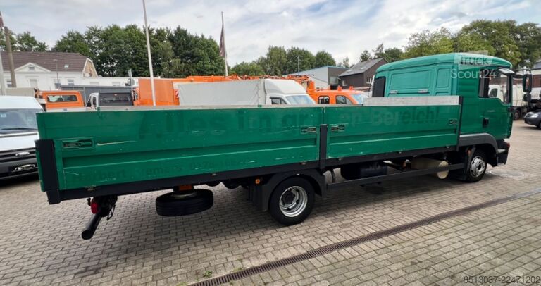 Camião de plataforma MAN TGL 8.180 FG Pritsche Schlafkabine HU neu