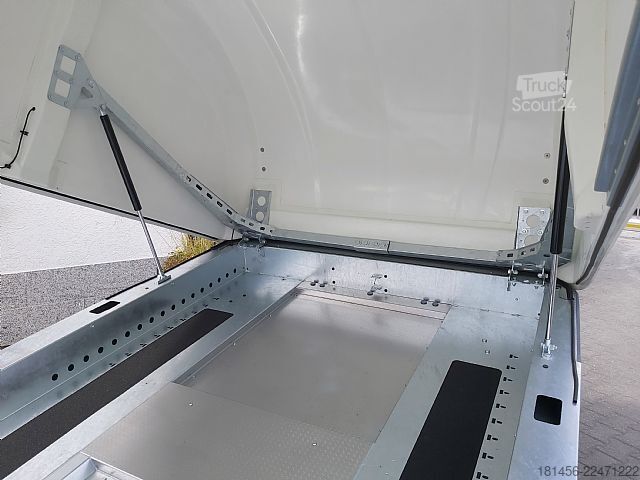 Autotransporter Anhänger Brian James Trailers Race Shuttle 3 blackline Alufelgen 470x195 100kmH