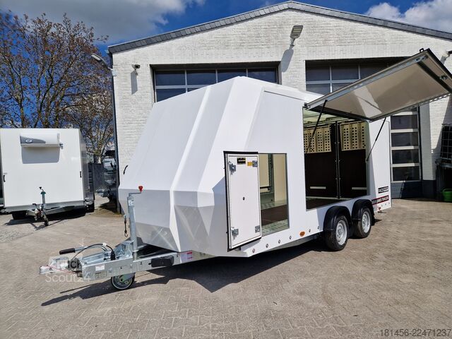 Remolque de turismos Brian James Trailers geschützter Fahrzeugtransport mit Race Sport 340-4500  jetzt kaufen
