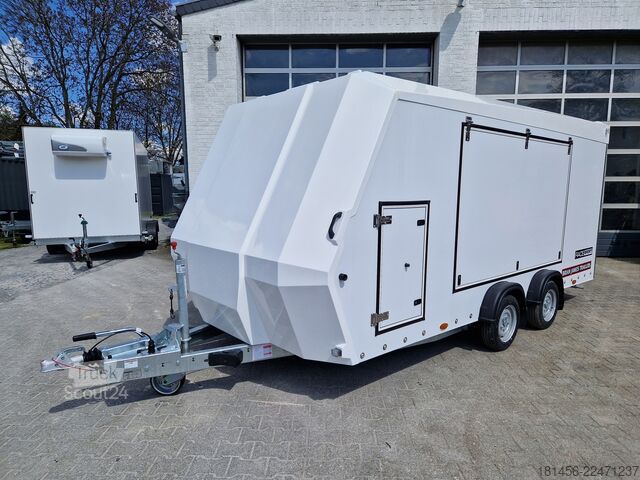 Remolque de turismos Brian James Trailers geschützter Fahrzeugtransport mit Race Sport 340-4500  jetzt kaufen
