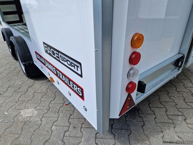 Remolque de turismos Brian James Trailers geschützter Fahrzeugtransport mit Race Sport 340-4500  jetzt kaufen