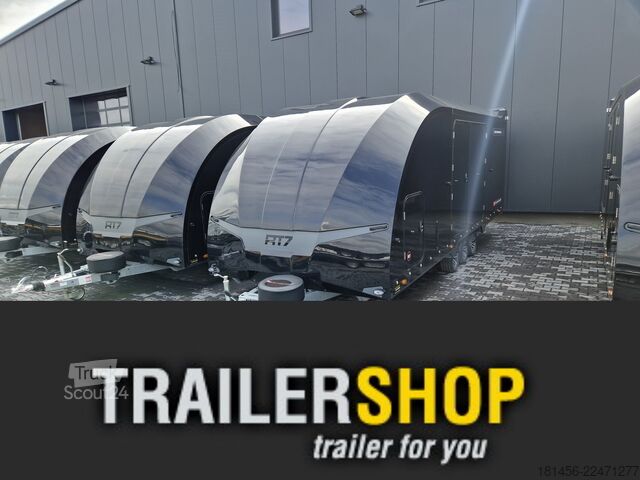 Autotransporter Anhänger Brian James Trailers RT 7 397-6023 Kamera Landstrom Stauraum