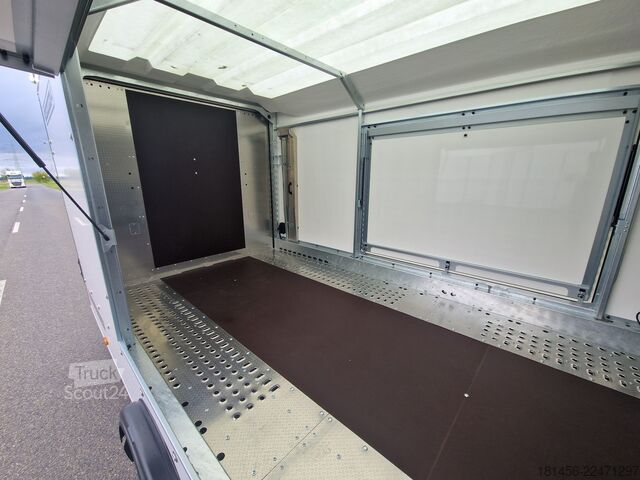 Prikolica za prevoz automobila Brian James Race Transporter 384-0060 550cm ankippbar weiß verfügbar