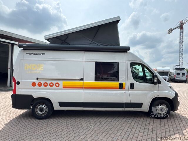 عربة التخييم/عربة سكن متنقلة 2024 Fiat Ducato Weinsberg Carabus Manuel | Toit relevable