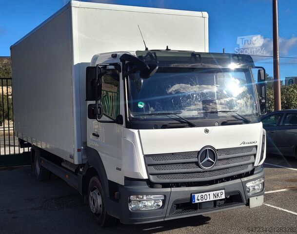 Camión caja MERCEDES BENZ 818 4X2 SAXAS 180HP AUTOMATICO