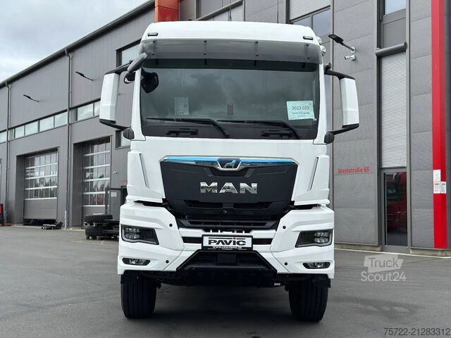 Transporteur de bois MAN TGS 33.520 6x4 BL 3900 Kurzholz Plattform Aufbau