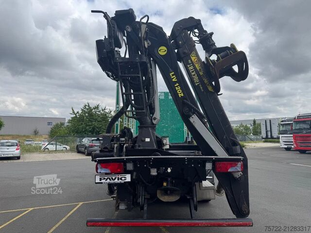 Transporteur de bois MAN TGX 33.580 33.580 6x4 BL Kurzholz mit TajfunLIV...