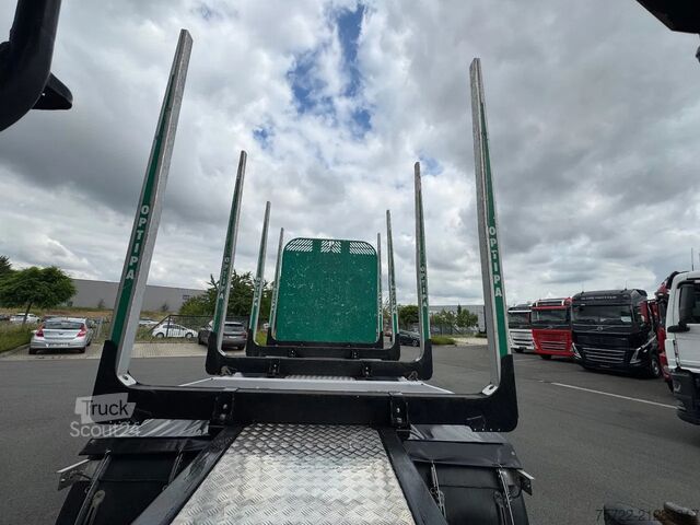 Transporteur de bois MAN TGX 33.580 33.580 6x4 BL Kurzholz mit TajfunLIV...