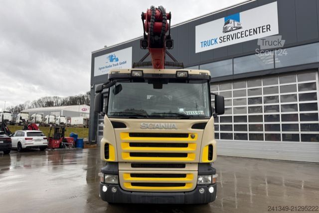 Camión para usos especiales SCANIA R420 6x4 Palfinger E250L