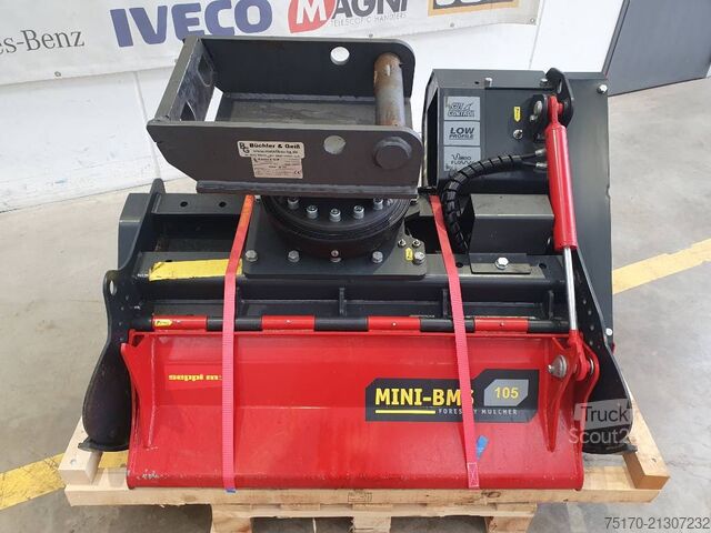 Versnipperaar Seppi M. MINI-BMS 105 Mulcher / DEMO / Drehmotor