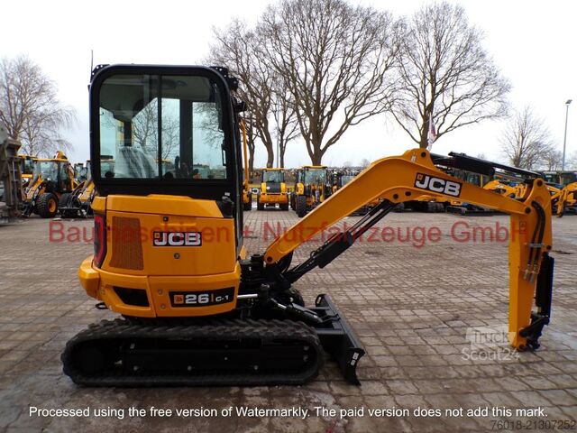 Mini-pelle JCB 26C-1 NEU