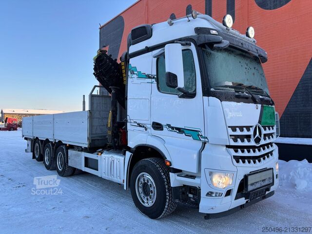 Öppen kropp Mercedes-Benz Arocs 3253 8x4*4 PK 26002 + WINCH / PLATFORM L=...