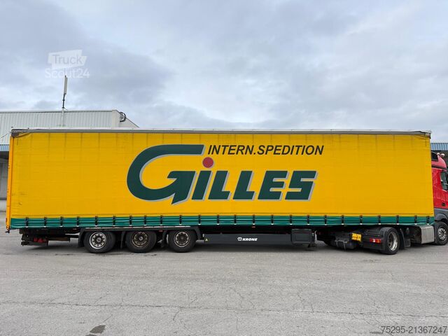 Veículo comercial Krone 3 Achs MEGA Staplerhalterung Liftachse SAF