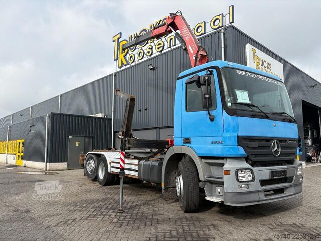 Kranbil Mercedes-Benz Actros 2536 + FASSI F130 A - 2X EXT. + 6X2 + HA...