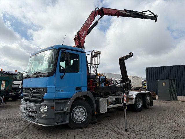 Kranbil Mercedes-Benz Actros 2536 + FASSI F130 A - 2X EXT. + 6X2 + HA...