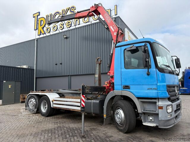 Kranbil Mercedes-Benz Actros 2536 + FASSI F130 A - 2X EXT. + 6X2 + HA...