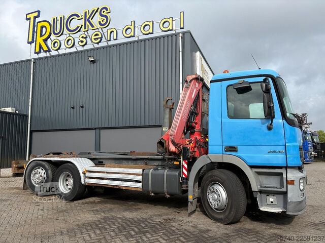Kranbil Mercedes-Benz Actros 2536 + FASSI F130 A - 2X EXT. + 6X2 + HA...