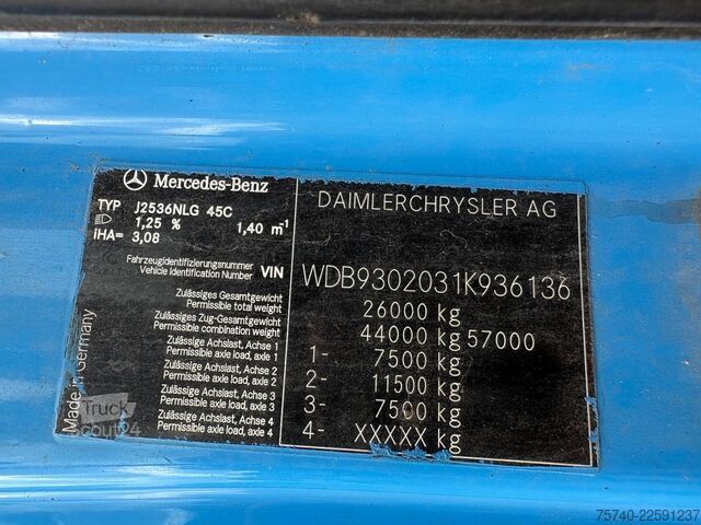 Camion cu macara Mercedes-Benz Actros 2536 + FASSI F130 A - 2X EXT. + 6X2 + HA...