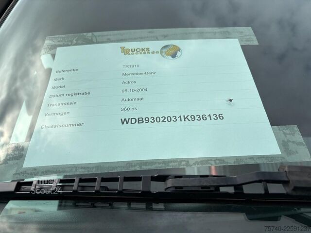 Camion cu macara Mercedes-Benz Actros 2536 + FASSI F130 A - 2X EXT. + 6X2 + HA...