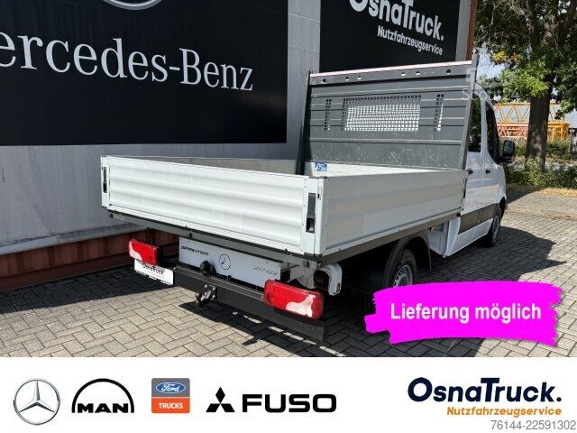 Dodávka s dvojitou kabínou Mercedes-Benz Sprinter 217 CDI DOKA Pritsche Klima, AHK, MBUX