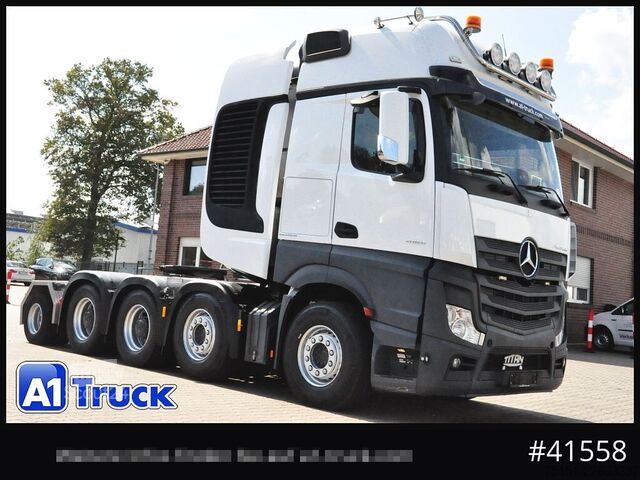 Ağır hizmet kamyonu MERCEDES-BENZ 4163 SLT, Titan, Andockachse, Turbo Retarder Kupplung