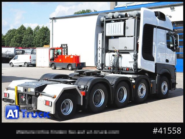 Ağır hizmet kamyonu MERCEDES-BENZ 4163 SLT, Titan, Andockachse, Turbo Retarder Kupplung