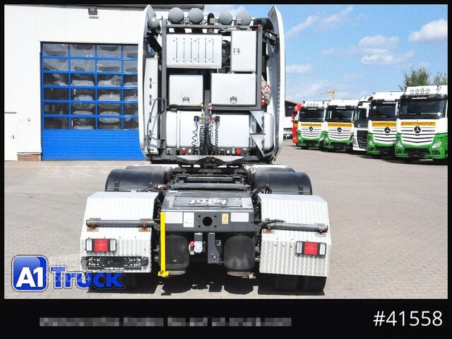 Ağır hizmet kamyonu MERCEDES-BENZ 4163 SLT, Titan, Andockachse, Turbo Retarder Kupplung