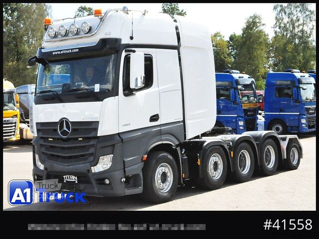 Ağır hizmet kamyonu MERCEDES-BENZ 4163 SLT, Titan, Andockachse, Turbo Retarder Kupplung