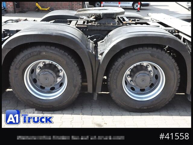 Ağır hizmet kamyonu MERCEDES-BENZ 4163 SLT, Titan, Andockachse, Turbo Retarder Kupplung
