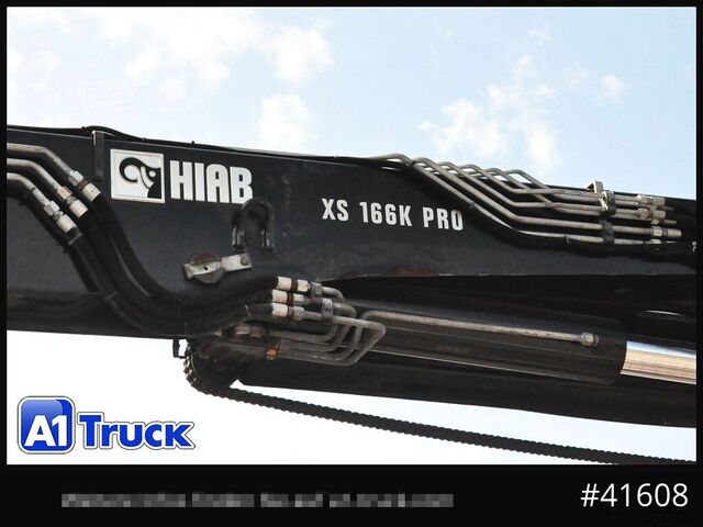Kamyon üzerine monteli vinç SCANIA R400, HIAB XS 166-3 Lift-Lenkachse