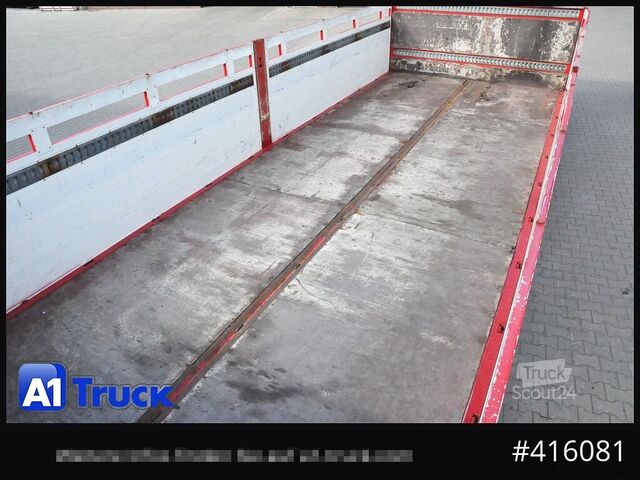 Düz kasa kamyon SCANIA R400, HIAB XS 166-3 Lift-Lenkachse