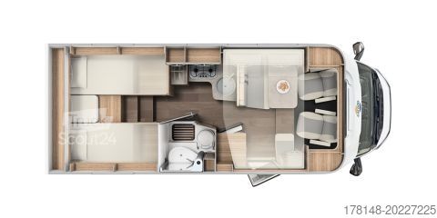 Półzintegrowany kamper Carado T 338