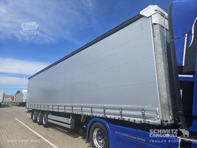 Auflieger mit Pritsche & Plane Schmitz Cargobull Curtainsider Standard
