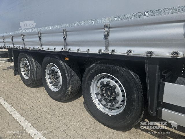 Auflieger mit Pritsche & Plane Schmitz Cargobull Curtainsider Standard