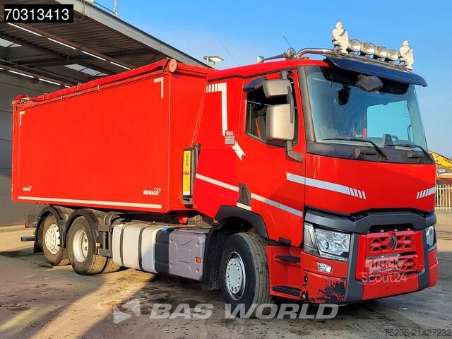 Benne Renault T 480 6X2 31m3 Benalu Steering Axle Euro 6