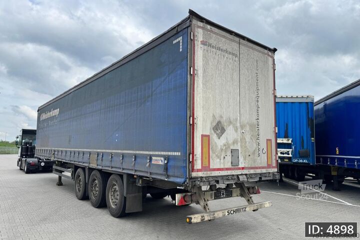 Bīdāmie tentiņi Schmitz Cargobull SCB*S3T / Disk brakes / Huckepack