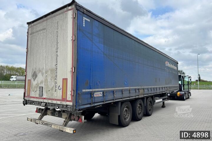 Bīdāmie tentiņi Schmitz Cargobull SCB*S3T / Disk brakes / Huckepack