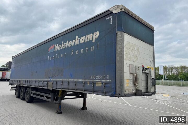 Bīdāmie tentiņi Schmitz Cargobull SCB*S3T / Disk brakes / Huckepack