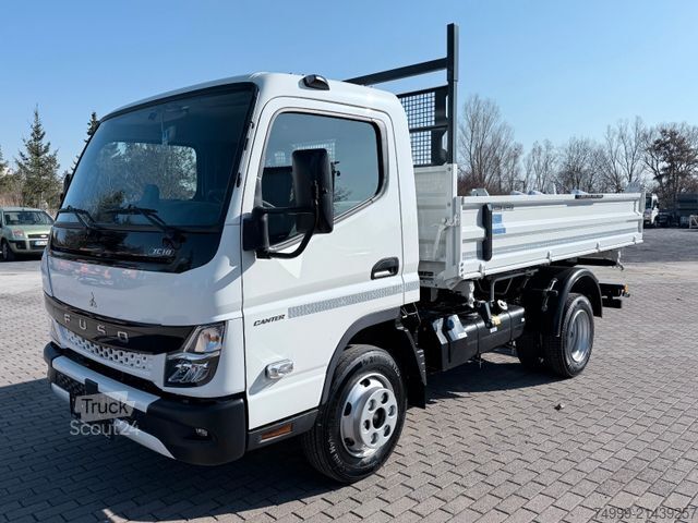 Three-way tipper van FUSO Canter 7C18 Meiller Kipper Tageszulassung