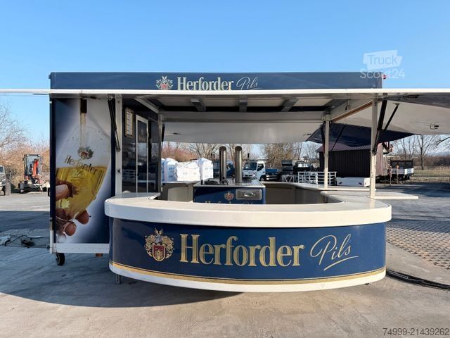 Remorcă de vânzare Brandt Ausschankwagen Bierwagen