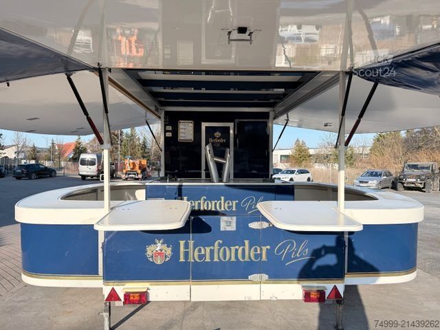 Remorcă de vânzare Brandt Ausschankwagen Bierwagen