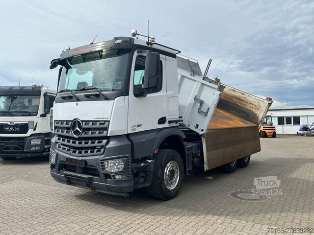 Трьохсторонній самоскид MERCEDES-BENZ Arocs 2658 K 6x4 3-Achs Kipper Meiller Bordmatik