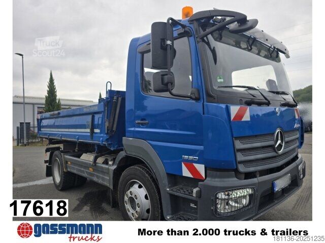Camión volquete Mercedes-Benz Atego 1630 K 4x2, Meiller 3-Seiten, 2 x AHK Öl