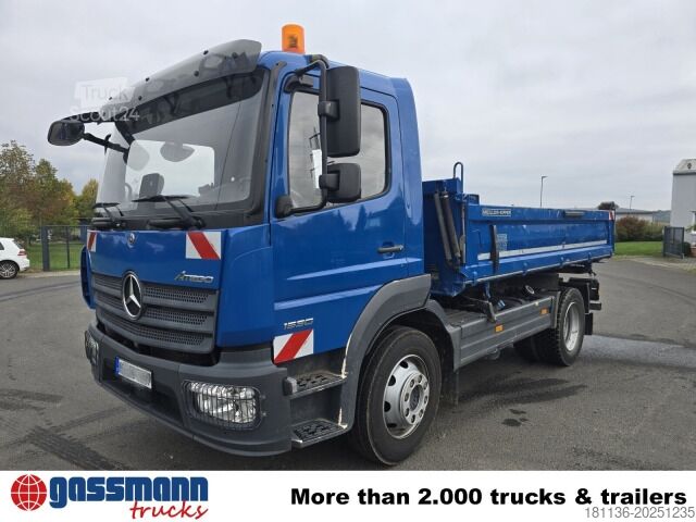 Camión volquete Mercedes-Benz Atego 1630 K 4x2, Meiller 3-Seiten, 2 x AHK Öl